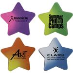 SA02134 Die Cut Star Mood Eraser With Custom Imprint